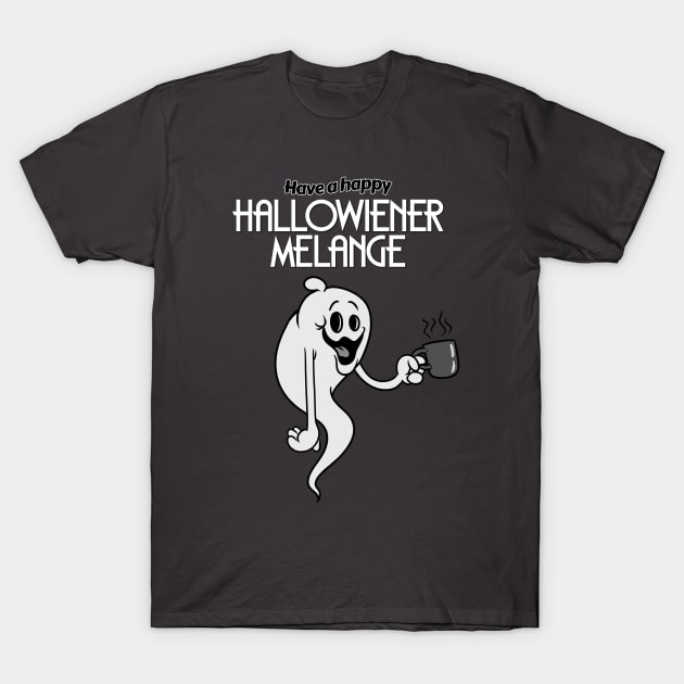 Hallowiener Melange T-Shirt by kickpunch